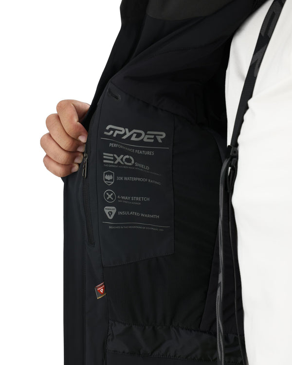Spyder Mens Monterosa Jacket - Black
