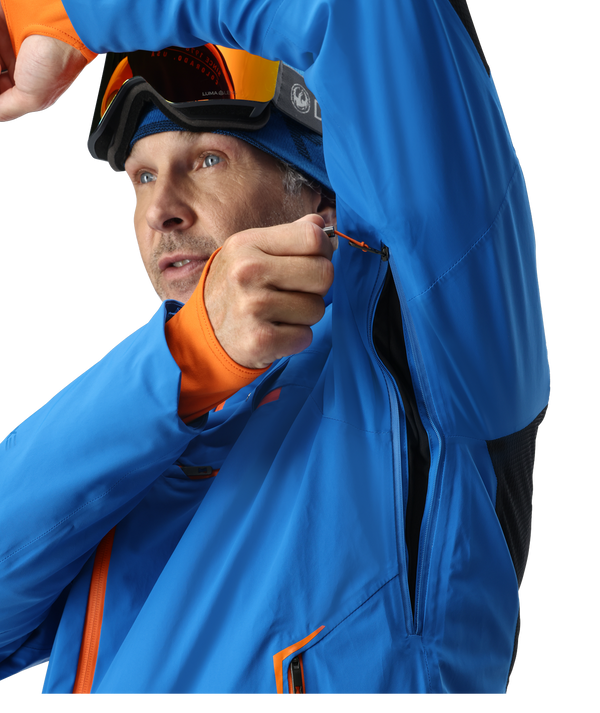 Spyder Mens Monterosa Jacket - Cobalt