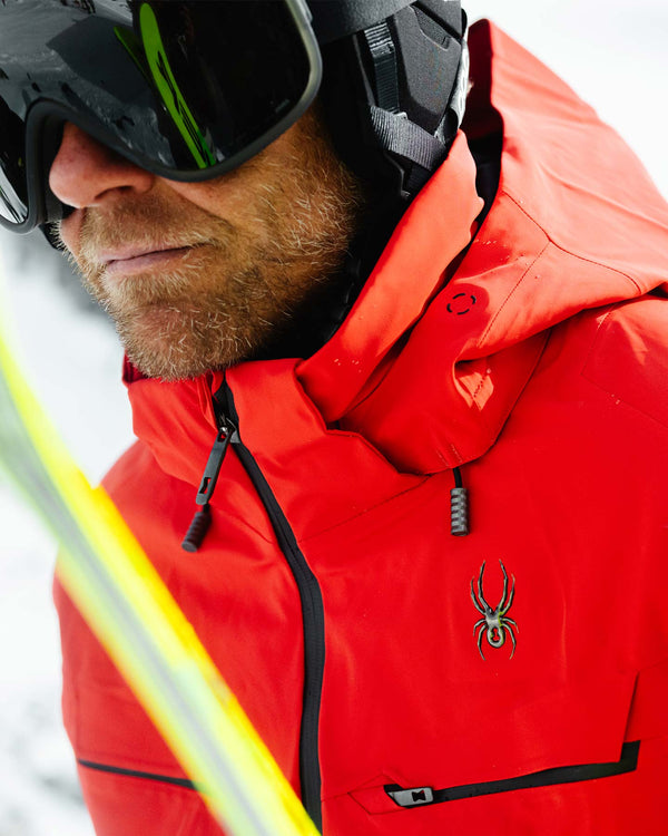 Spyder Mens Monterosa Jacket - Spyder Red