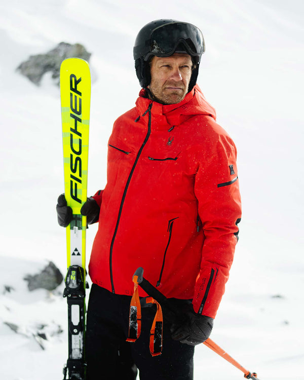 Spyder Mens Monterosa Jacket - Spyder Red