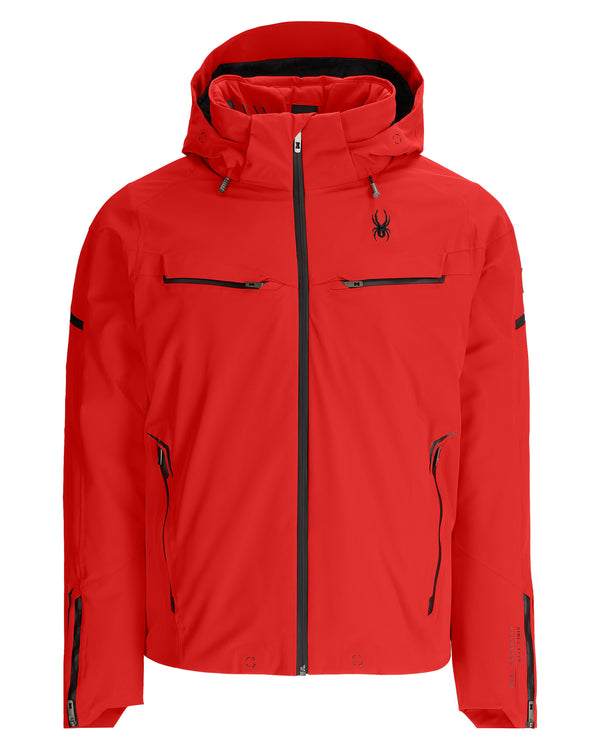 spyder Mens Monterosa Jacket - Spyder Red