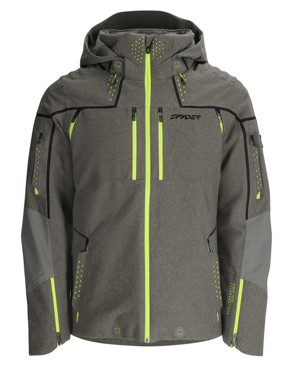 spyder Mens Pinnacle Jacket - Storm