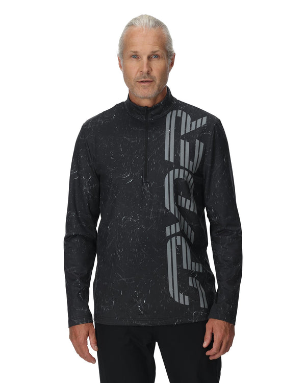 Spyder Mens Podium Half Zip T-Neck - Snow Storm