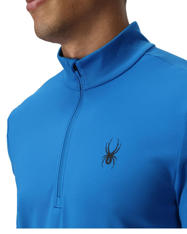 Spyder Mens Prospect Half Zip T-Neck - Cobalt