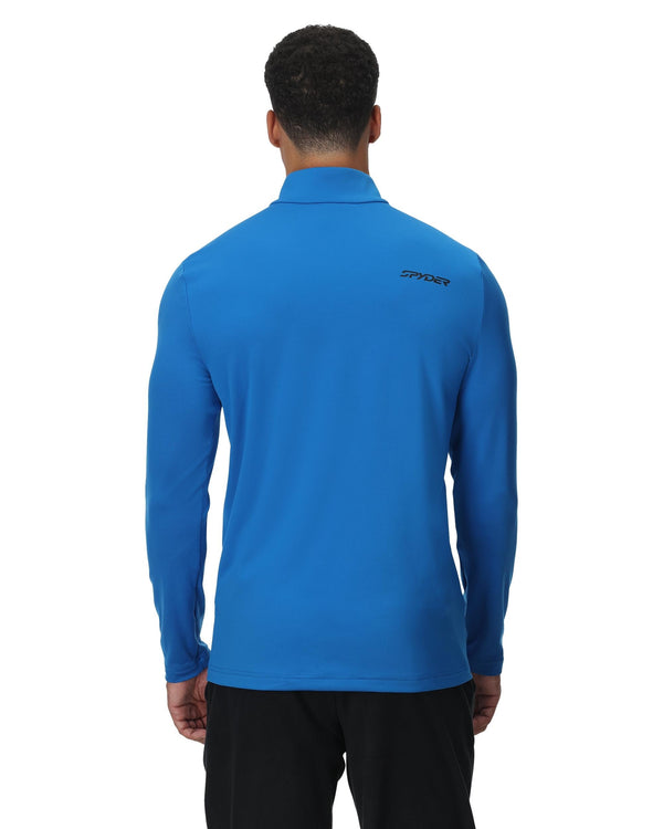 Spyder Mens Prospect Half Zip T-Neck - Cobalt