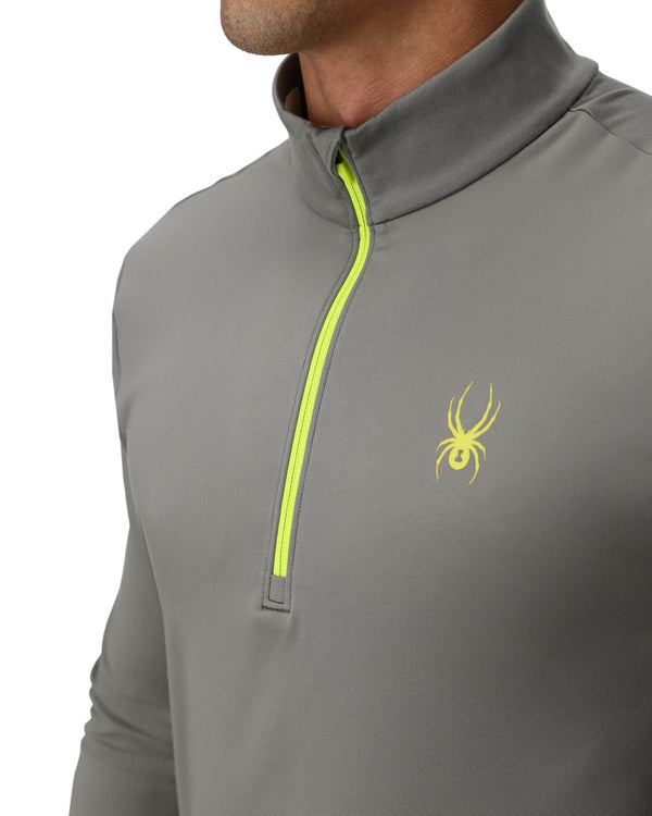 Spyder Mens Prospect Half Zip T-Neck - Storm