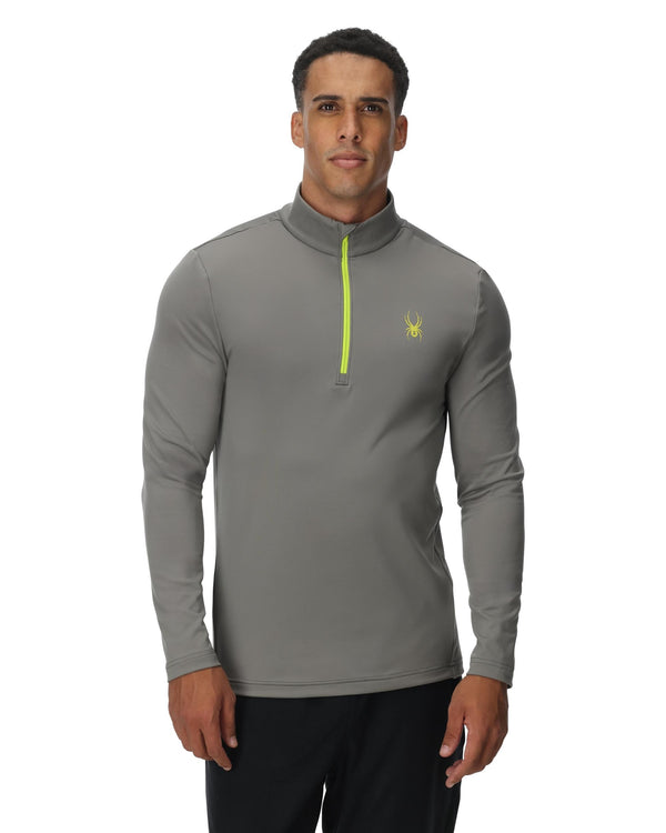 Spyder Mens Prospect Half Zip T-Neck - Storm