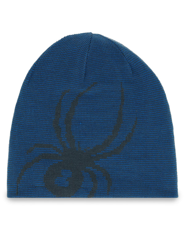 spyder Mens Reversible Innsbruck Beanie - Slate Blue