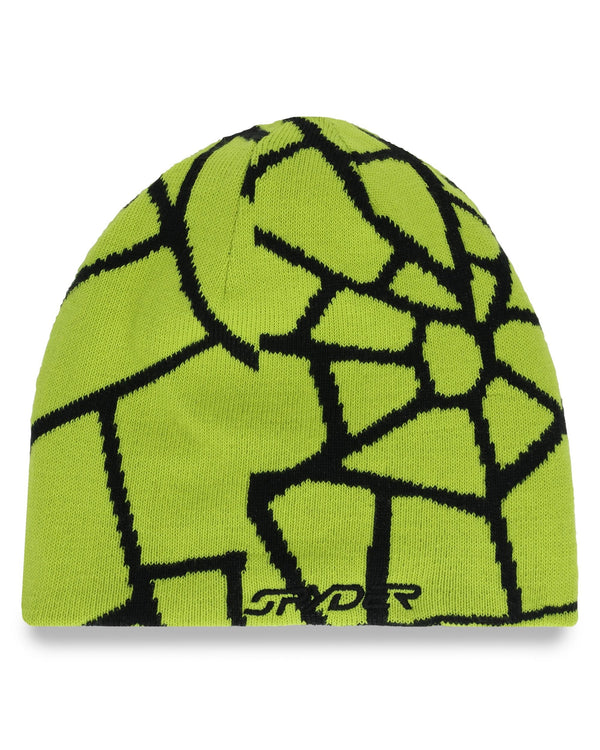 spyder Mens Reversible Web Beanie - Black