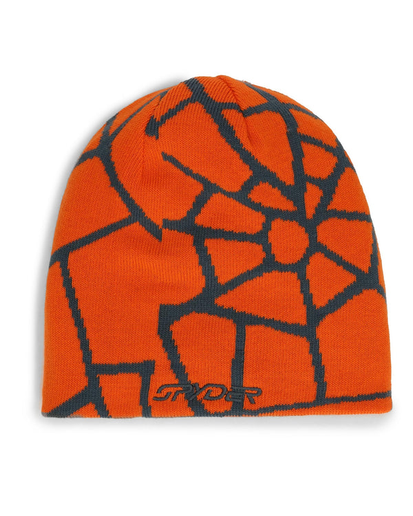 spyder Mens Reversible Web Beanie - Slate Blue