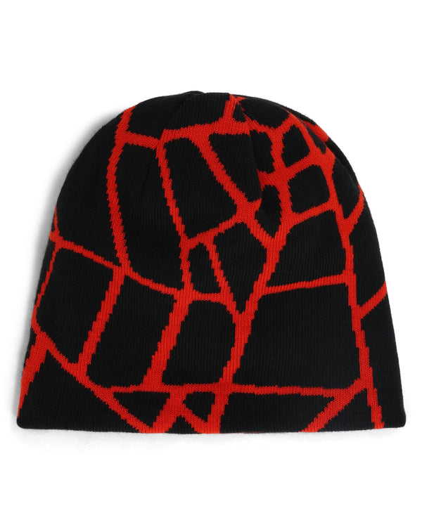 Spyder Mens Reversible Web Beanie - Spyder Red