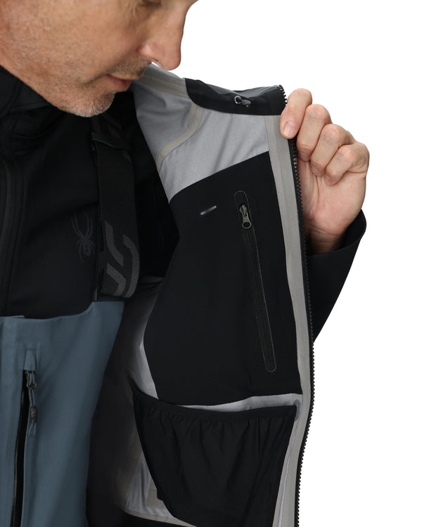 Spyder Mens Sanction Jacket - Black