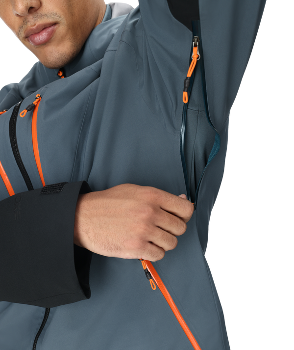 Spyder Mens Sanction Jacket - Slate Blue