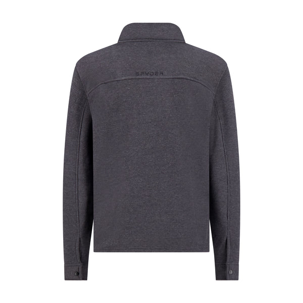 Spyder Mens Sherpa Shacket - Gunmetal
