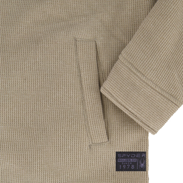Spyder Mens Sherpa Shacket - Stone