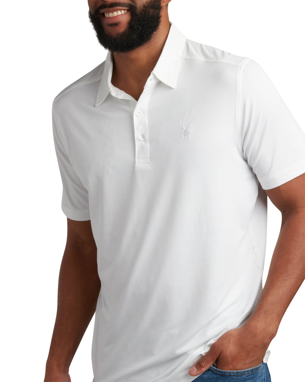 Spyder Mens Short Sleeve Jersey - White