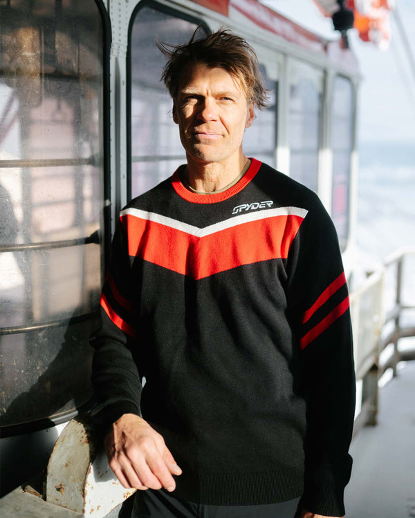 Spyder Mens Soelden Sweater - Black