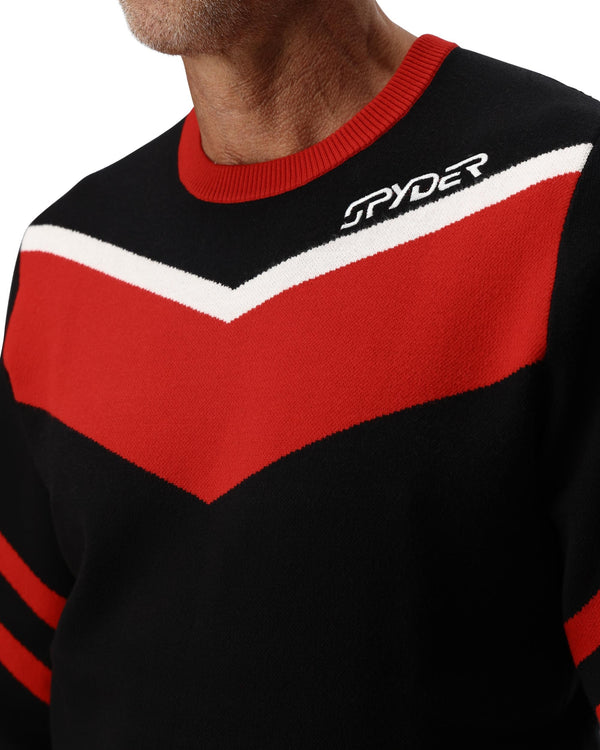 Spyder Mens Soelden Sweater - Black