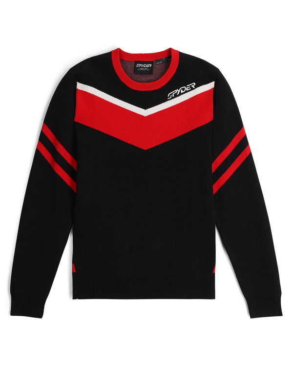 spyder Mens Soelden Sweater - Black