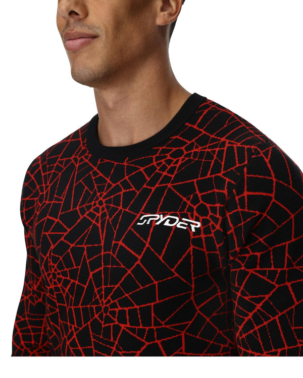 Spyder Mens Soelden Sweater - Spyder Red