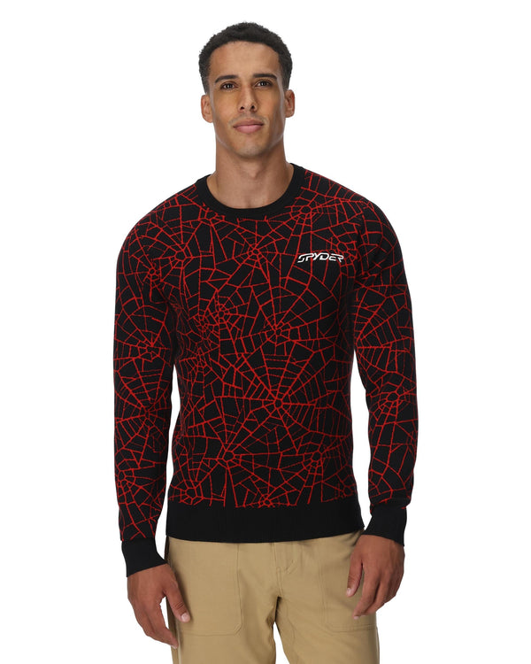 Spyder Mens Soelden Sweater - Spyder Red