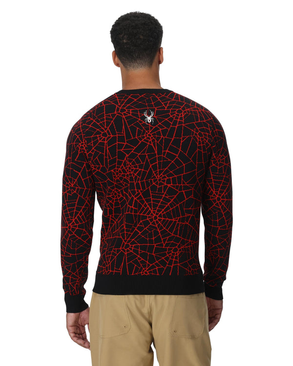 Spyder Mens Soelden Sweater - Spyder Red