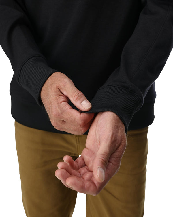 Spyder Mens Speed Fleece Crew Jacket - Black