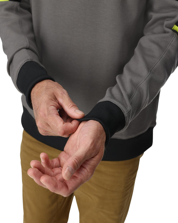 Spyder Mens Speed Fleece Crew Jacket - Storm