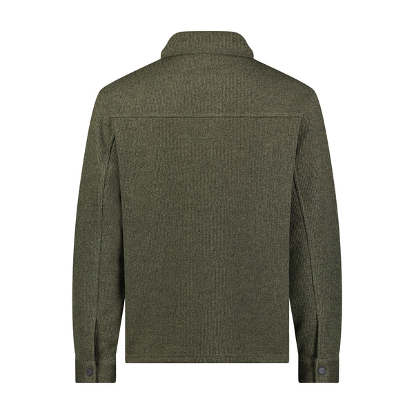 Spyder Mens Sweater Fleece Shacket - Dusty Green