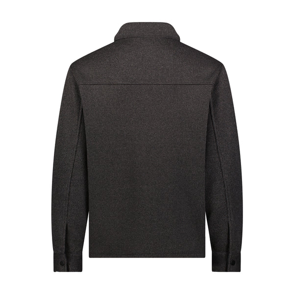 Spyder Mens Sweater Fleece Shacket - Pewter