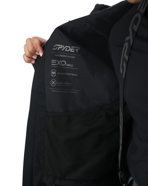 Spyder Mens Taos Jacket - Black