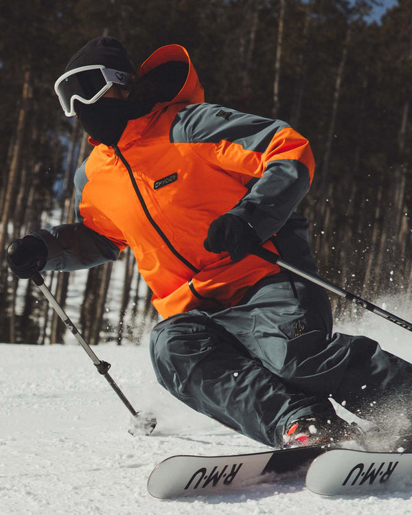 Spyder Mens Taos Jacket - Flash Orange