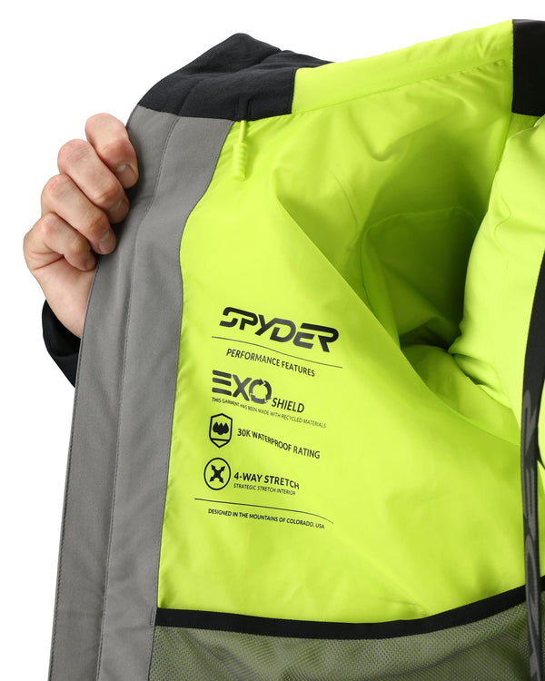 Spyder Mens Taos Jacket - Storm