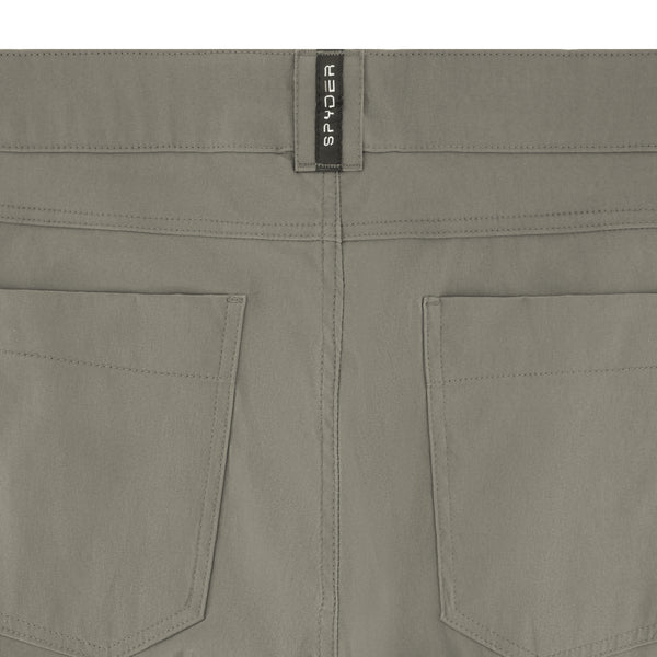 Spyder Mens Tech Woven Five Pocket Pant - Pine Green