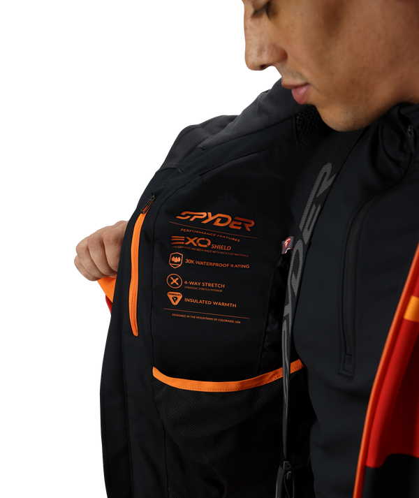 Spyder Mens Titan Jacket - Black