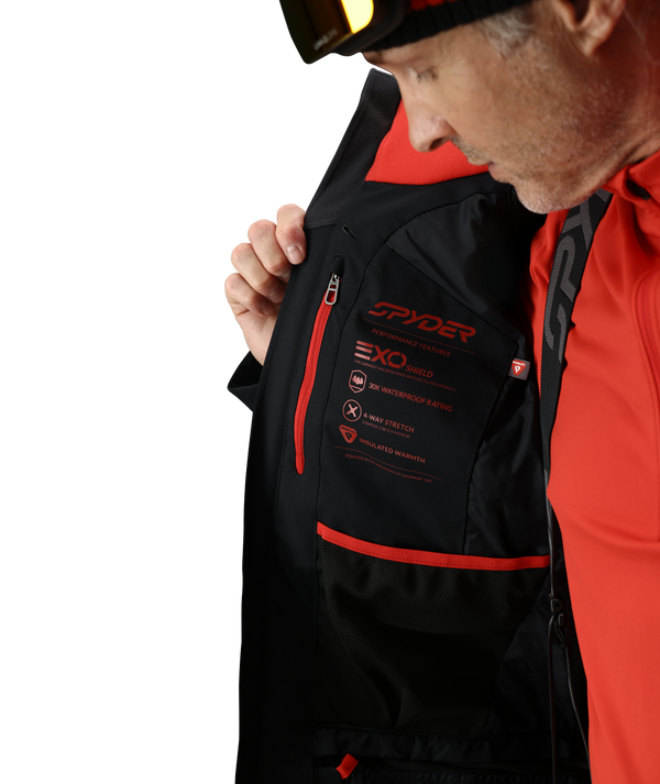 Spyder Mens Titan Jacket - Black