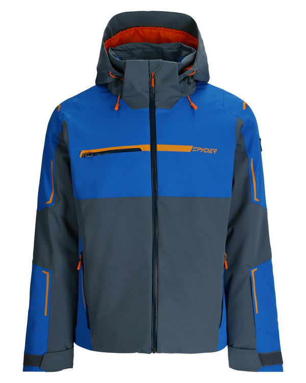 spyder Mens Titan Jacket - Slate Blue