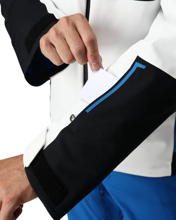 Spyder Mens Titan Jacket - White