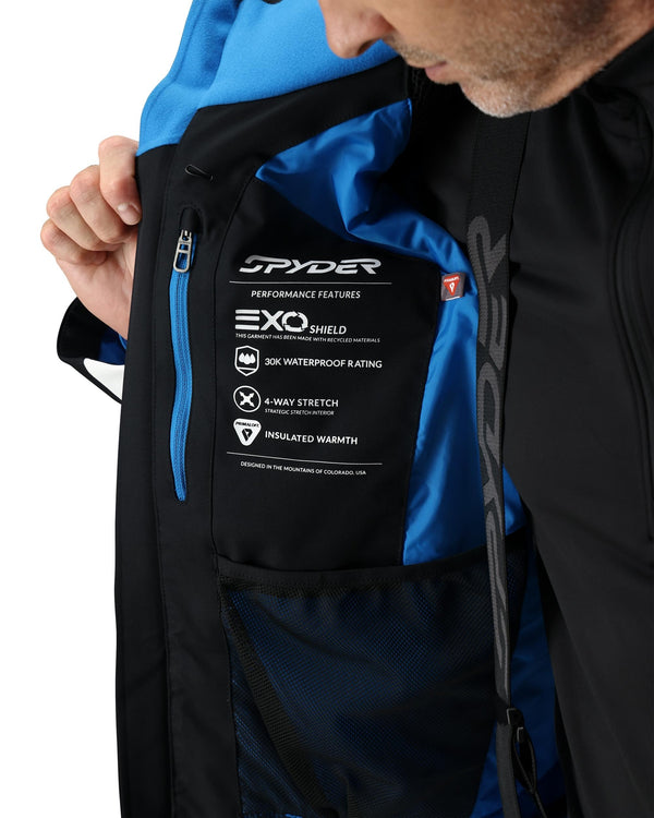 Spyder Mens Titan Jacket - White