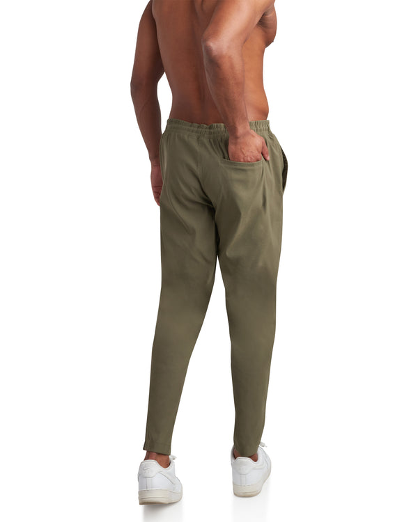 Spyder Mens Track Pant - Olive