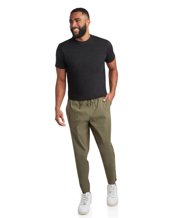 spyder Mens Track Pant - Olive