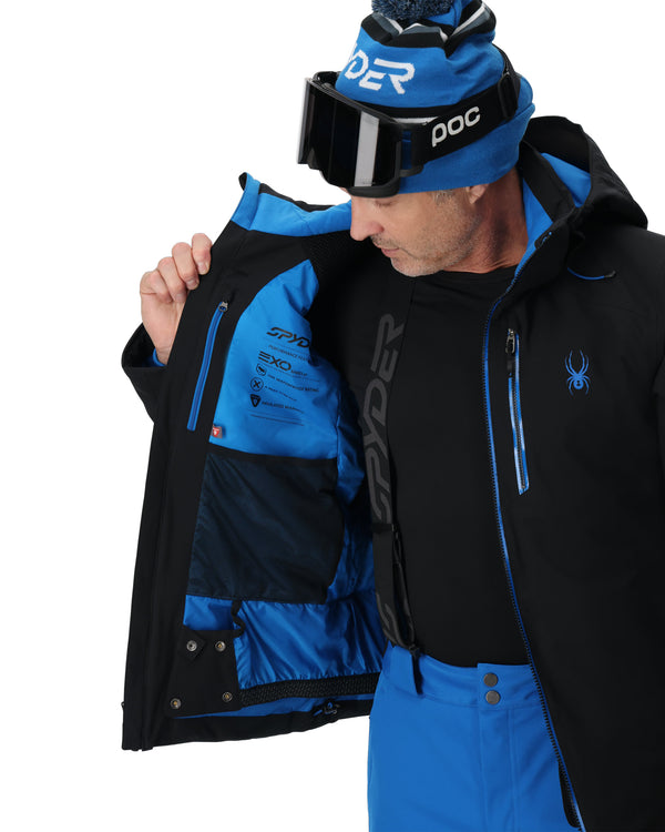 Spyder Mens Tripoint Jacket - Black