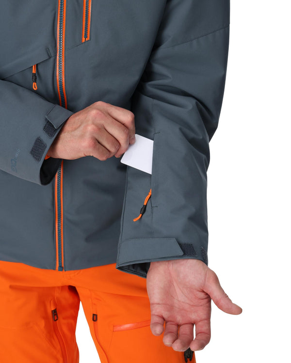 Spyder Mens Tripoint Jacket - Slate Blue