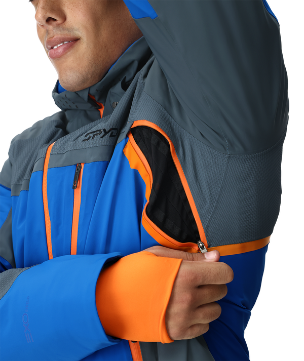 Spyder Mens Vanqysh Jacket - Cobalt