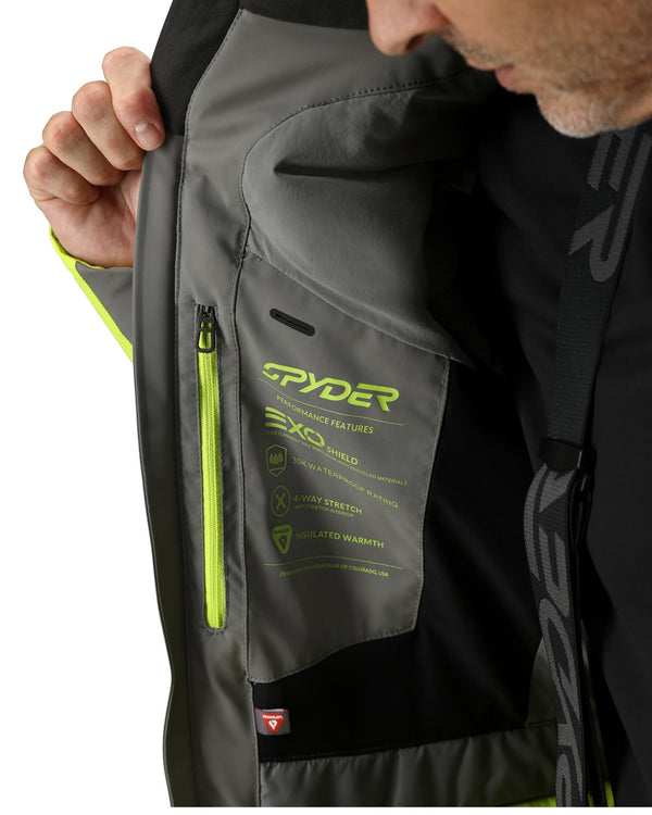 Spyder Mens Vanqysh Jacket - Storm