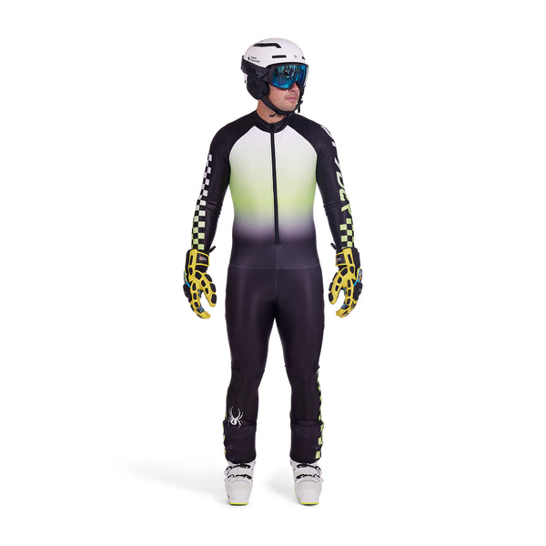 spyder Mens World Cup Dh - Lime Ice