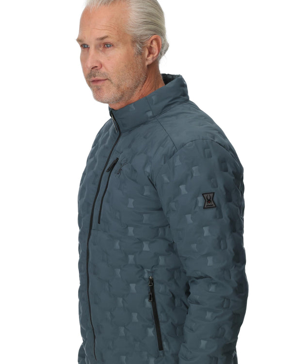 Spyder Mens Zenith Jacket - Slate Blue