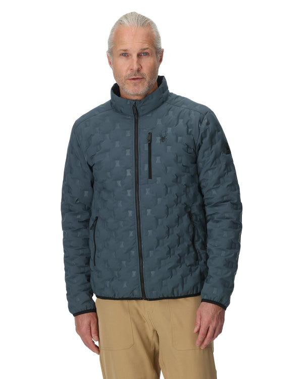 Spyder Mens Zenith Jacket - Slate Blue
