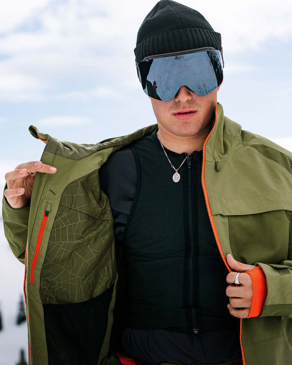 Spyder Unisex Venom Lift Jacket - Army Green