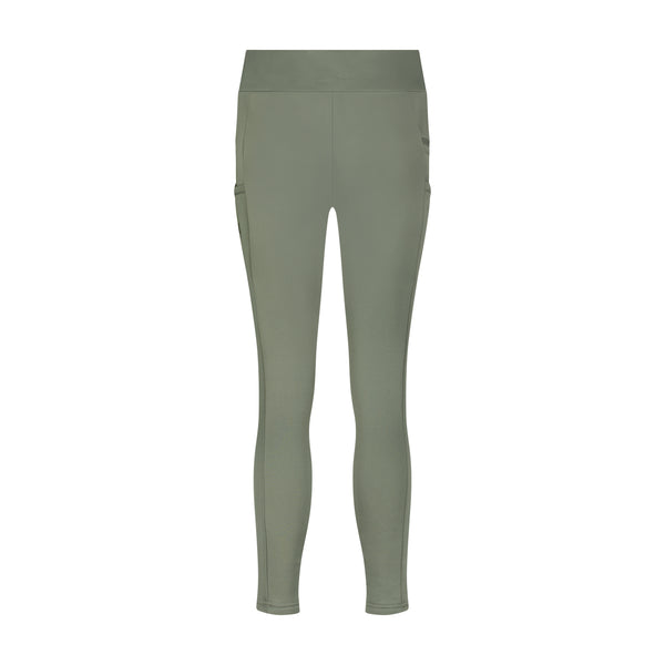 Spyder Womans Polar Fleece Bonded Leggings - Agave